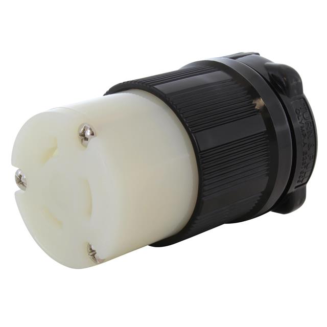 AC Connectors ASL720R-BK AC WORKS® NEMA L7-20R Clavija de conexión, enchufes hembra 20A 277VCA