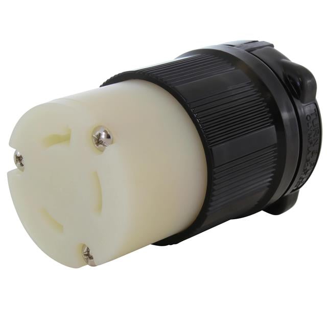 AC Connectors ASL730R-BK AC WORKS® NEMA L7-30R Clavija de conexión, enchufes hembra 30A 277VCA