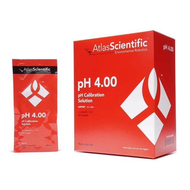 Atlas Scientific ASPH4P-25 - Especializados Solución de calibración