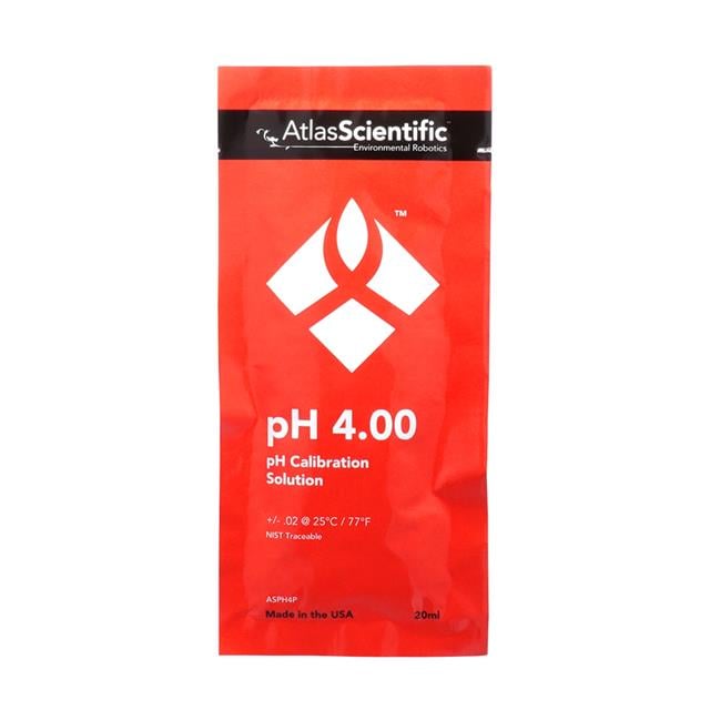 Atlas Scientific ASPH4P - Especializados Solución de calibración