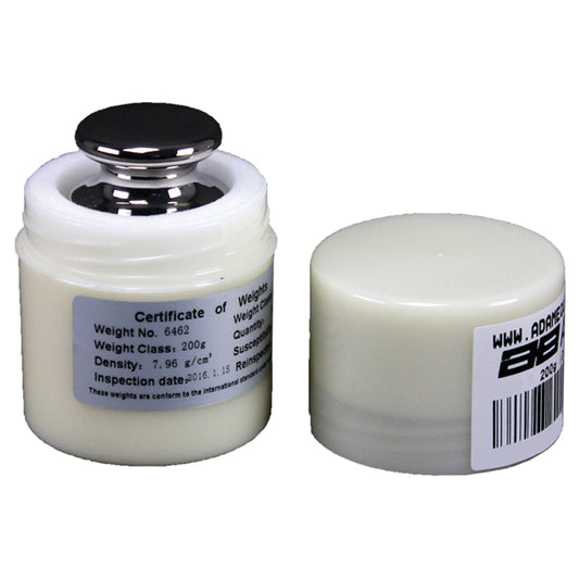 Adam Equipment ASTM 1 - 200G - Especializados Peso de calibración