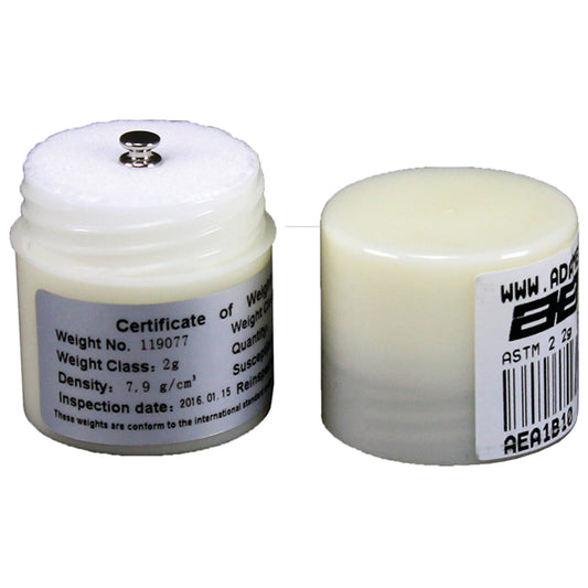 Adam Equipment ASTM 1 - 2G - Especializados Peso de calibración