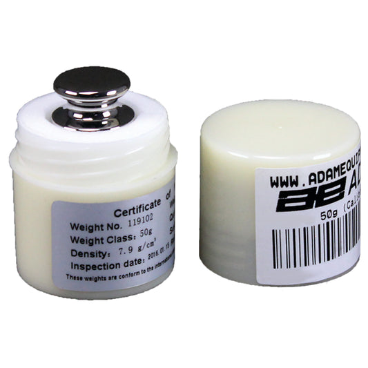 Adam Equipment ASTM 1 - 50G - Especializados Peso de calibración