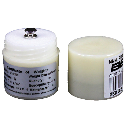 Adam Equipment ASTM 1 - 5G - Especializados Peso de calibración
