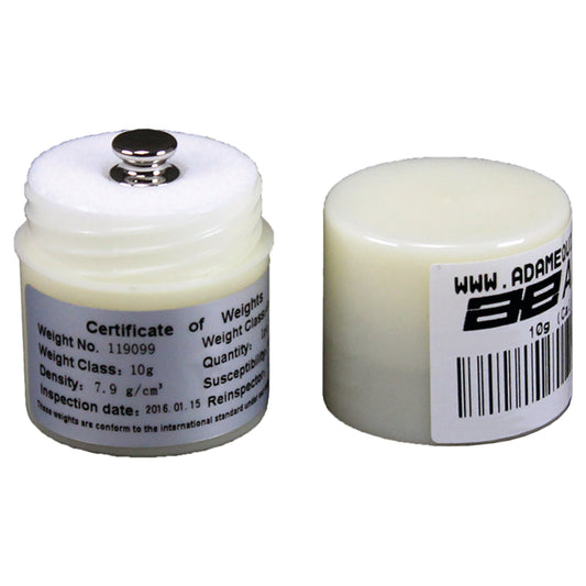 Adam Equipment ASTM 3 - 10G - Especializados Peso de calibración