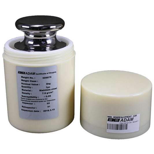 Adam Equipment ASTM 3 - 5000G - Especializados Peso de calibración
