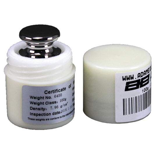 Adam Equipment ASTM 4 - 100G - Especializados Peso de calibración