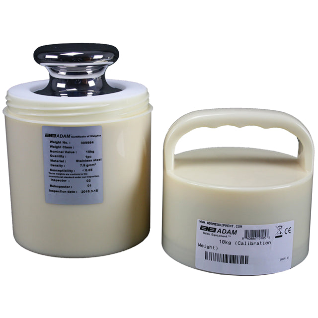 Adam Equipment ASTM 4 - 10KG - Especializados Peso de calibración