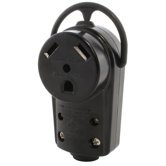 AC Connectors ASTT30R AC WORKS® NEMA TT-30R Clavija de conexión, enchufes hembra 30A 120V