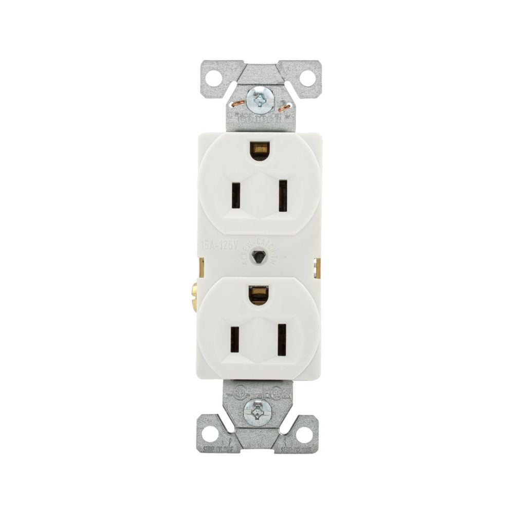 Eaton Wiring Devices BR15W BR NEMA 5-15R Receptáculo, enchufes hembra 15A 125VCA