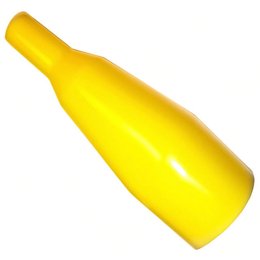 Mueller Electric Co BU-23-4 BU Clip de prueba, conductor, sonda Aislante, amarillo
