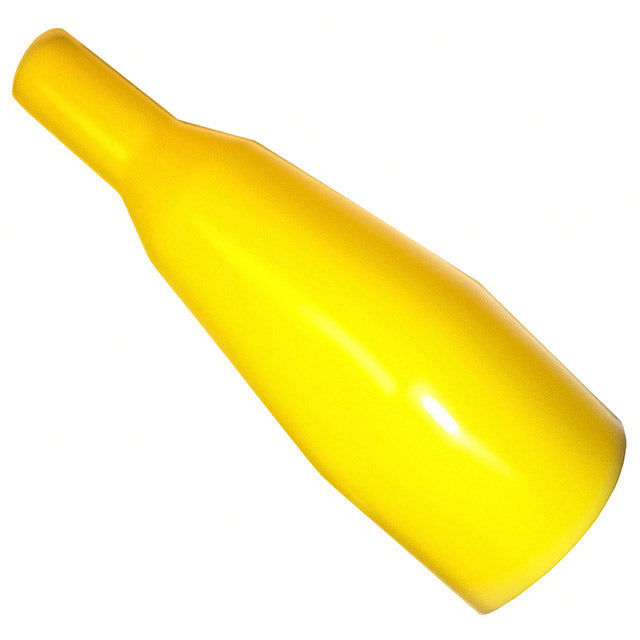 Mueller Electric Co BU-23-4 BU Clip de prueba, conductor, sonda Aislante, amarillo