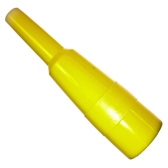 Mueller Electric Co BU-29-4 BU Clip de prueba, conductor, sonda Aislante, amarillo