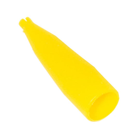 Mueller Electric Co BU-36-4 BU Clip de prueba, conductor, sonda Aislante, amarillo