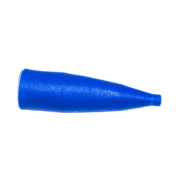Mueller Electric Co BU-36-6 BU Clip de prueba, conductor, sonda Aislante, azul