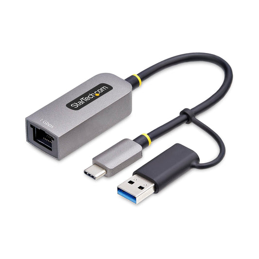 StarTech.com C21GA-USB-ETHERNET - USB C Male Plug to RJ45, 8p8c 0.50' (152.4mm)