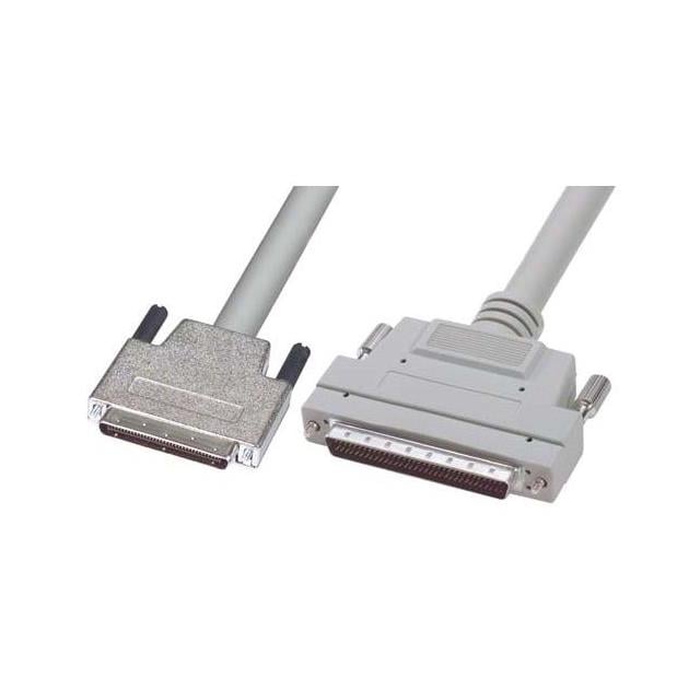 L-com CA2060MM-2M CA2060 Centronics macho de 68 pos. a D-Sub macho de 68 pos. 6.56' (2.00m)