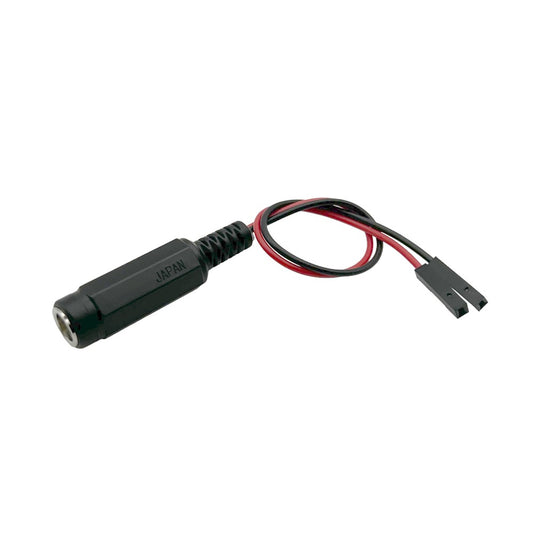 MED CDCJ21S - Conector tipo barril - 2.1mm DI, 5.5mm DE a conectores de enchufe 0.49' (150.0mm)