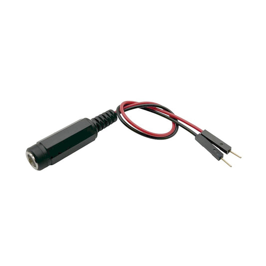 MED CDCJ25P - Conector tipo barril - 2.5mm DI, 5.5mm DE a conectores con pines 0.49' (150.0mm)
