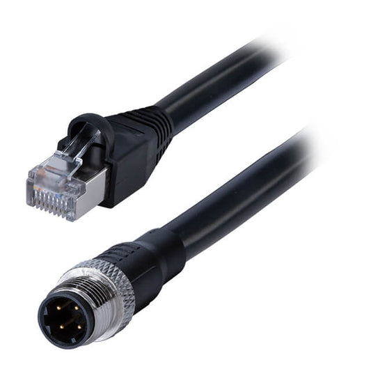 Same Sky (Formerly CUI Devices) CDM1258-04D-01MST-2M-RJ45-67 CDM1258 Circular de 04 pos macho a RJ45, 8p4c 6.56' (2.00m)