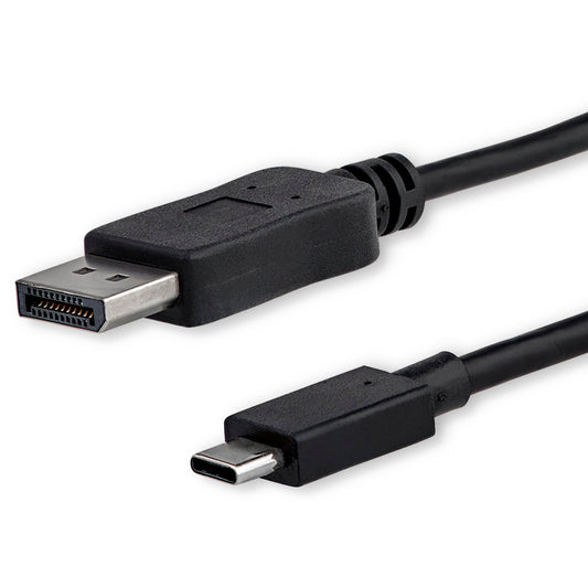 StarTech.com CDP2DPMM1MB - DisplayPort macho a USB C macho 3.28' (1.00m)
