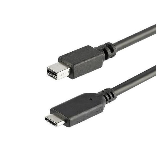 StarTech.com CDP2MDPMM1MB - Mini DisplayPort macho a clavija USB C macho 3.3 3.28' (1.00m)