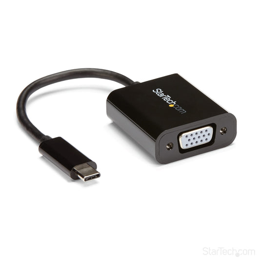 StarTech.com CDP2VGA - Clavija USB C macho a VGA hembra 0.46' (139.7mm)