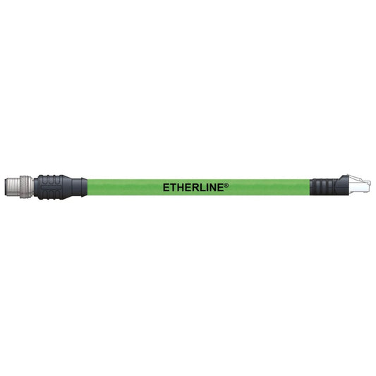 LAPP CPN008F05 ETHERLINE® Circular de 04 pos macho a RJ45, 8p4c 16.40' (5.00m)