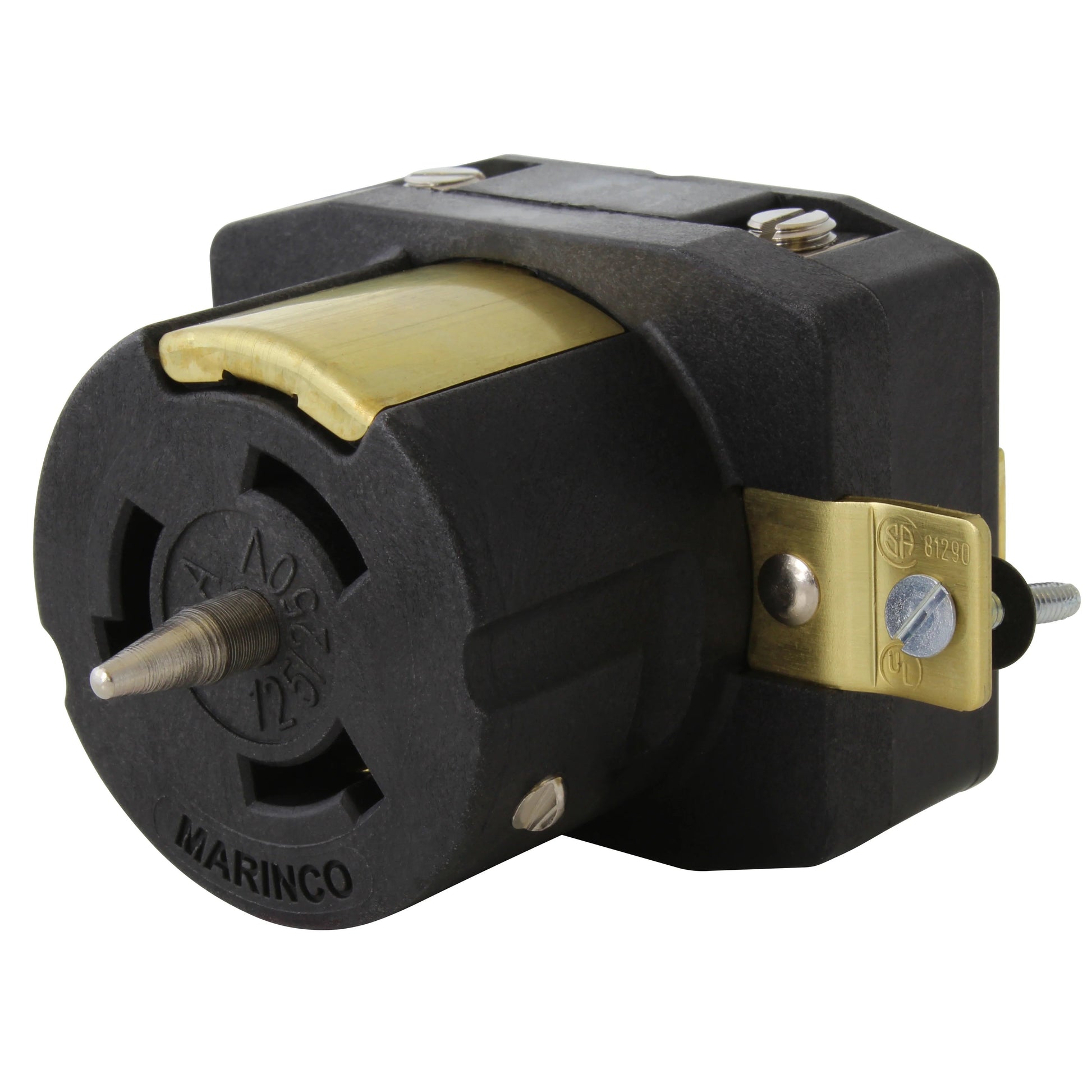 AC Connectors CS6369 Twist-Lock® NON-NEMA (3P4W) Receptáculo, toma hembra 50A 125/250VCA
