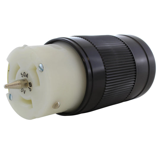 AC Connectors CS8164 AC WORKS® NON-NEMA (3P4W) Clavija de conexión, enchufes hembra 50A 480V, Trifásico