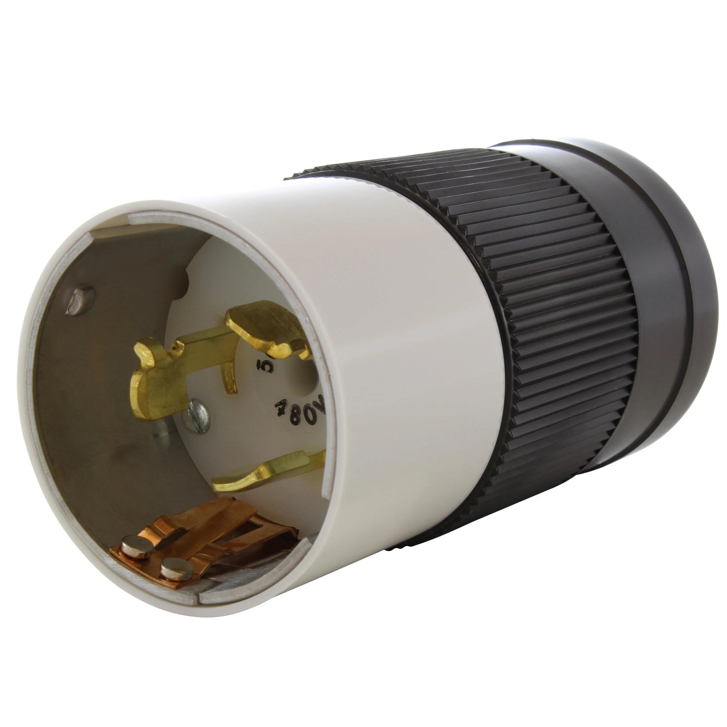 AC Connectors CS8165 AC WORKS® NON-NEMA (3P4W) Clavija de conexión, hojas macho 50A 480V, Trifásico