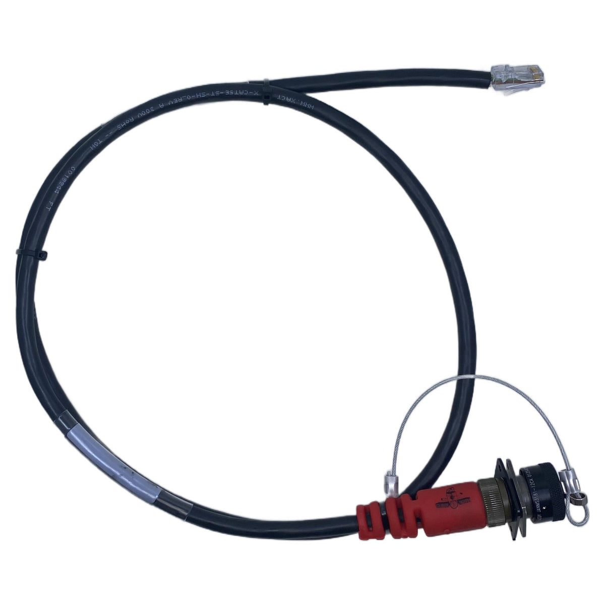 Radical Robotics CSM-DACON - Circular 08 pos macho, ángulo recto a RJ45, 8p8c 4.00' (1.22m)