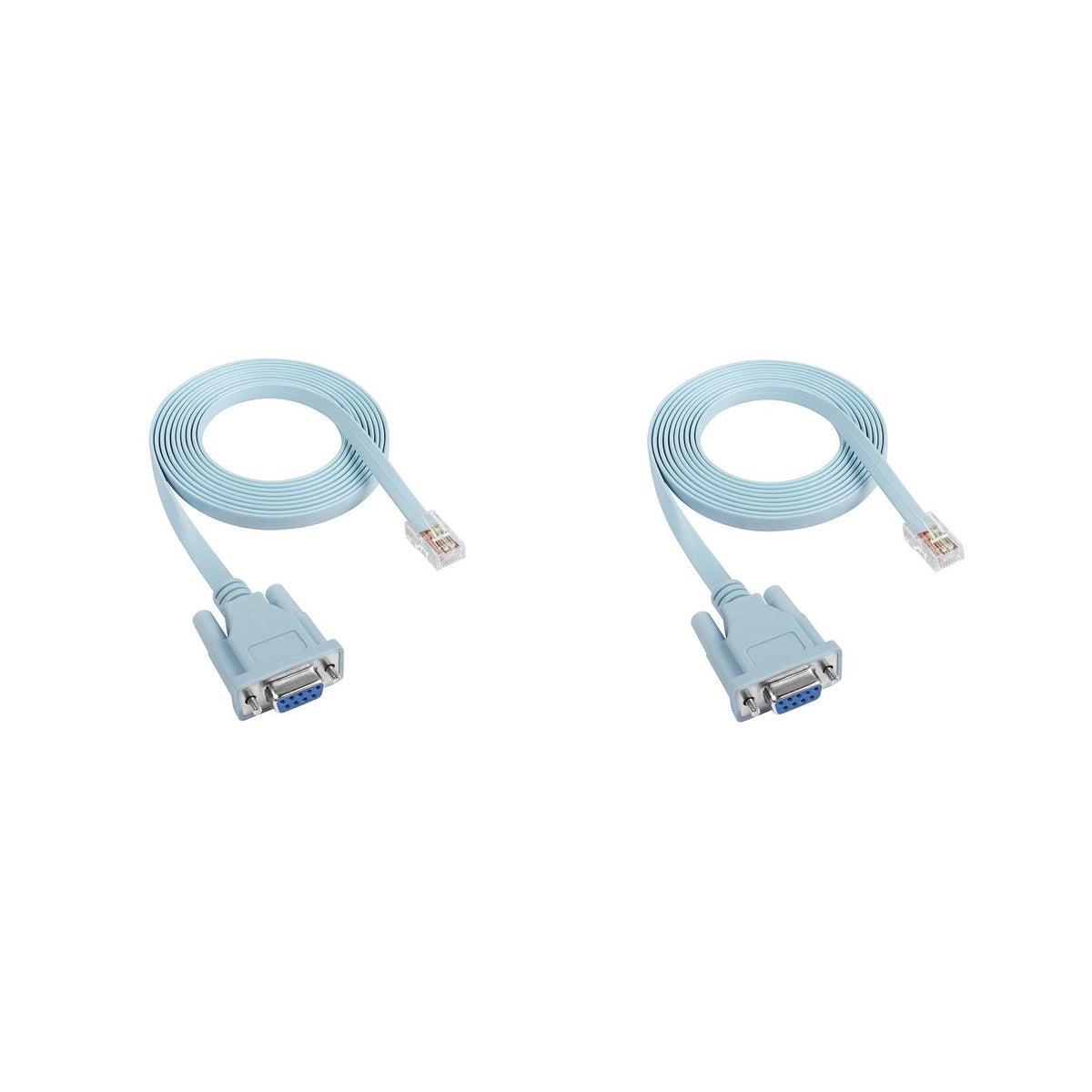 CompuCablePlusUSA DBM-9FRM-06BLU DBM D-Sub 9 pos hembra a RJ45 macho 6.00' (1.83m)