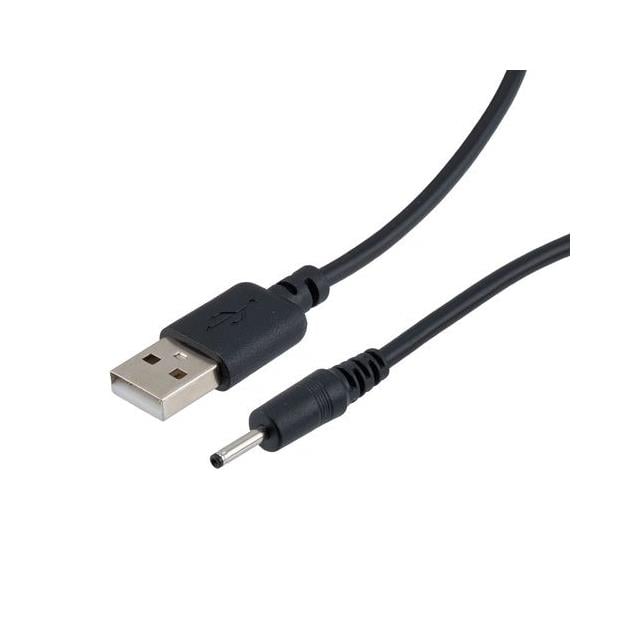 L-com DC2507MU-3FT DC Clavija de conexión macho USB A a clavija de 0.7mm DI, 2.5mm DE 3.00' (914.4mm)