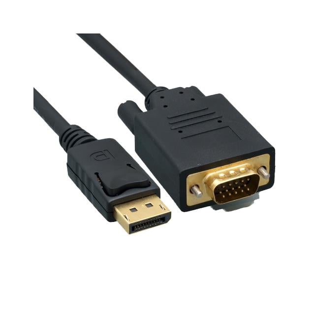 Micro Connectors, Inc. DP-VGA-10 - DisplayPort macho a D-Sub 15 pos macho 10.00' (3.05m)