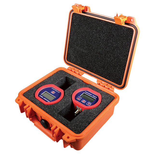 Pelican DPG-OK2 Cecomp® Manómetro Estuche de transporte, rígido