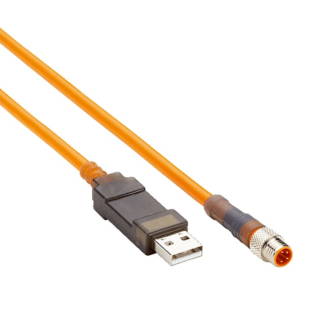 SICK, Inc. 6034574 - Clavija circular, macho y de 04 pos a clavija de conexión macho USB A 6.56' (2.00m)