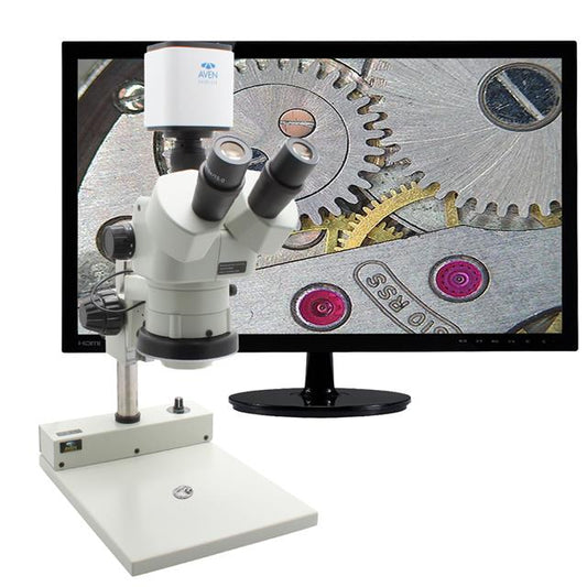 Aven Tools DSZV-44-258-512 - Microscope, Stereo Zoom (Trinocular) 10x ~ 44x