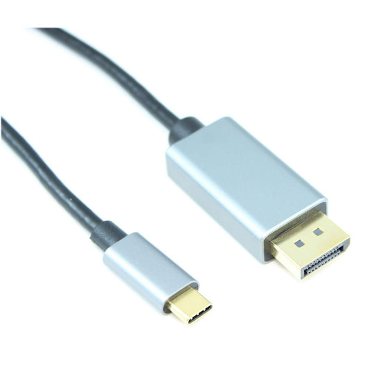 My Cable Mart FE-C3DP14-03 USBC-DP8K Clavija USB C macho a DisplayPort macho 3.00' (914.4mm)