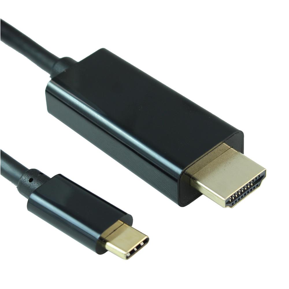 My Cable Mart FE-C3H-01 USBC-H HDMI-A macho a clavija USB C macho 1.50' (457.2mm)