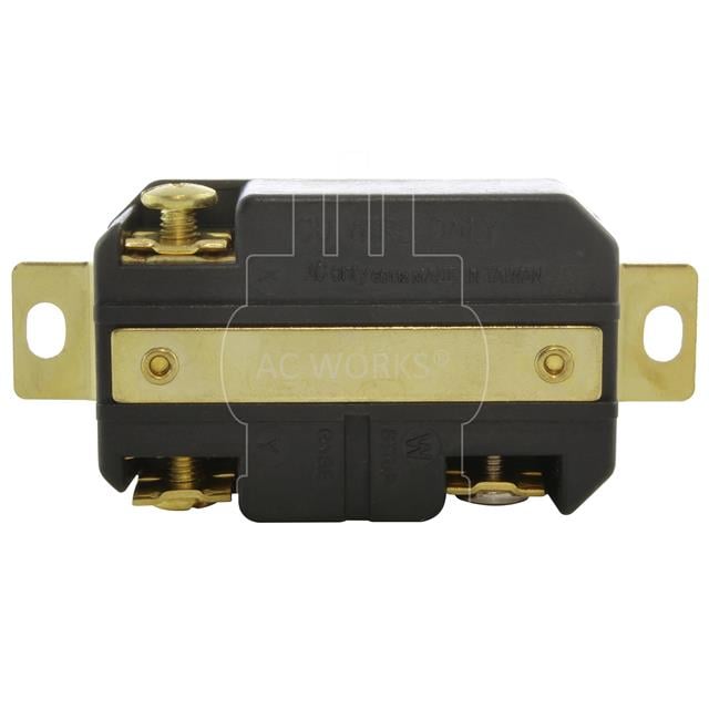 AC Connectors FML1020R AC WORKS® NEMA L10-20R Receptáculo, toma hembra 20A 125/250VCA