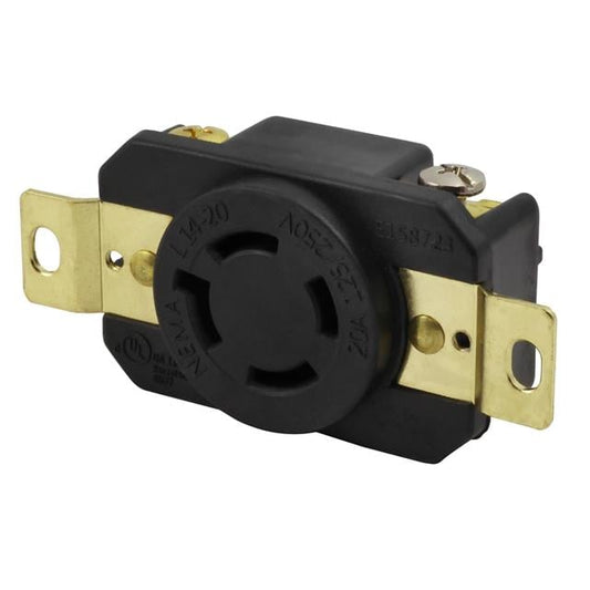 AC Connectors FML1420R AC WORKS® NEMA L14-20R Receptáculo, toma hembra 20A 125/250VCA