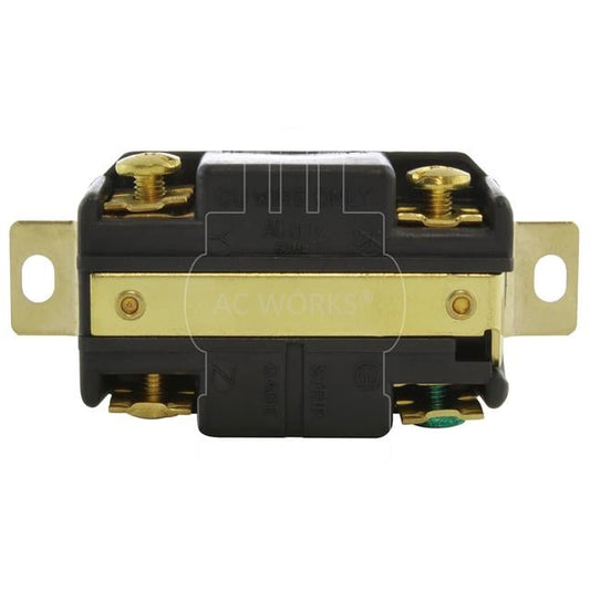 AC Connectors FML1630R AC WORKS® NEMA L16-30R Receptáculo, toma hembra 30A 480VCA, 3 fase
