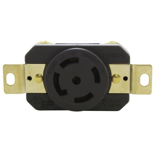 AC Connectors FML2130R AC WORKS® NEMA L21-30R Receptáculo, toma hembra 30A 120/208VCA
