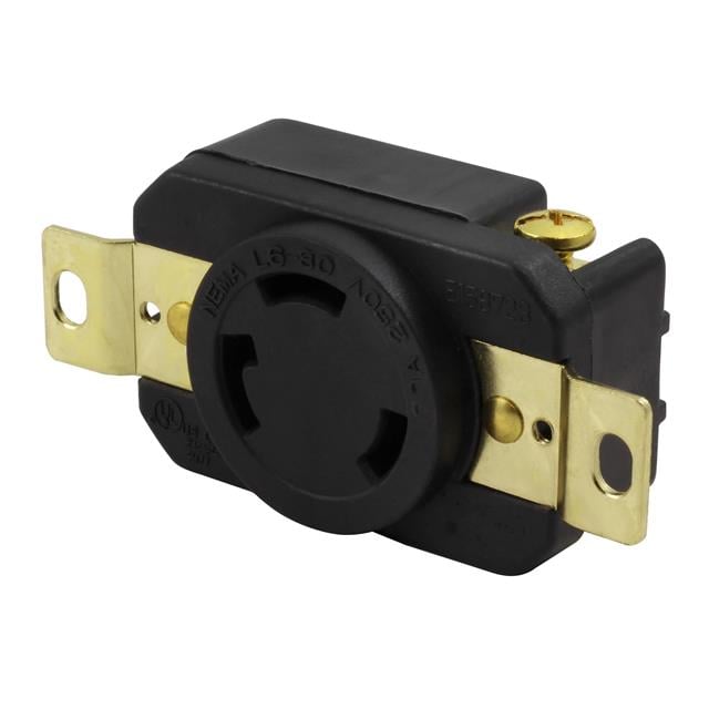 AC Connectors FML630R AC WORKS® NEMA L6-30R Receptáculo, toma hembra 30A 250V