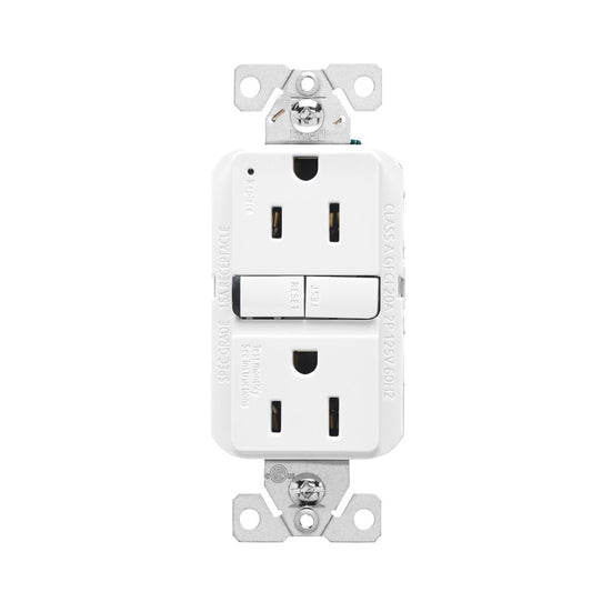 Eaton Wiring Devices GF15W GF NEMA 5-15R Receptáculo, enchufes hembra 15A 125VCA