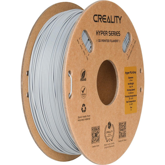 Creality 3D HYPER PLA GREY 1KG - PLA (polilactida) Gris