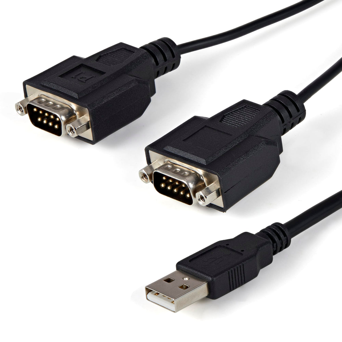 StarTech.com ICUSB2322F - D-Sub 09 pos Male (2) to USB A Male Plug 6.00' (1.83m)