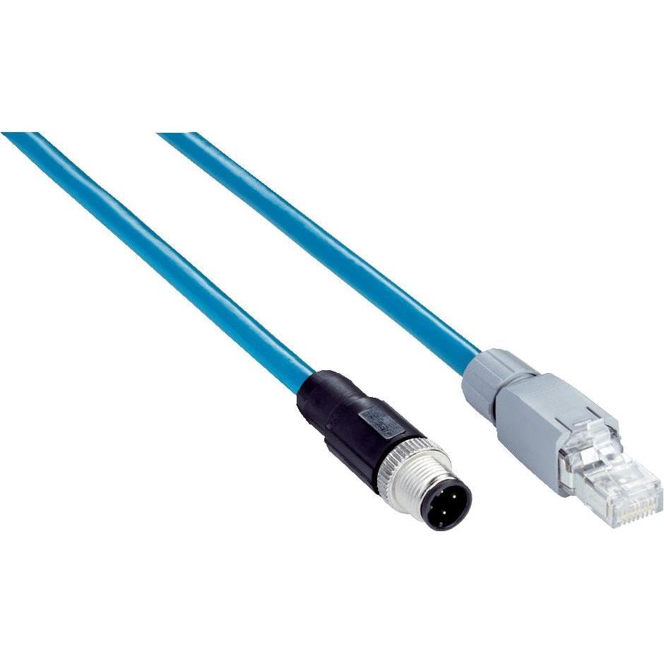 SICK, Inc. 6050199 - Circular de 04 pos macho a RJ45, 8p4c 9.84' (3.00m)