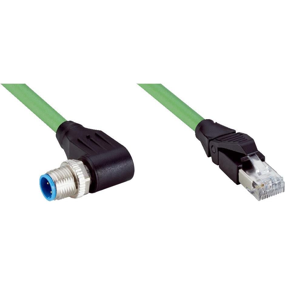 SICK, Inc. 2127664 - Circular de 04 pos macho a RJ45, 8p4c 65.62' (20.00m)